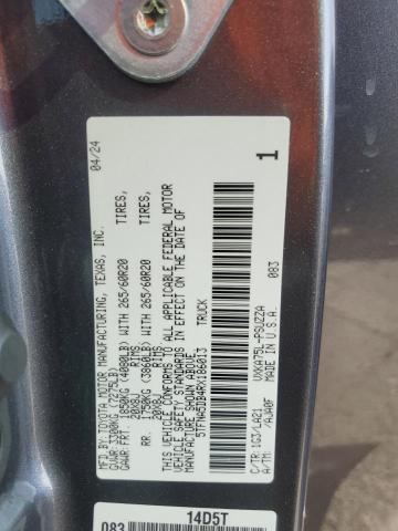 5TFNA5DB4RX186013 - 2024 TOYOTA TUNDRA CREWMAX PLATINUM GRAY photo 12