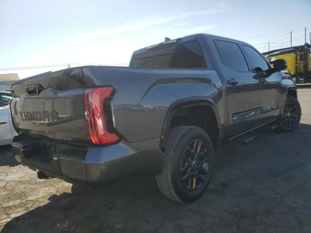 5TFNA5DB4RX186013 - 2024 TOYOTA TUNDRA CREWMAX PLATINUM GRAY photo 3