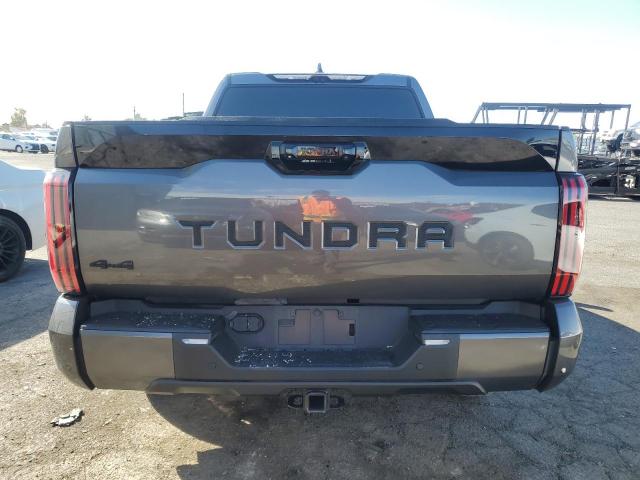 5TFNA5DB4RX186013 - 2024 TOYOTA TUNDRA CREWMAX PLATINUM GRAY photo 6