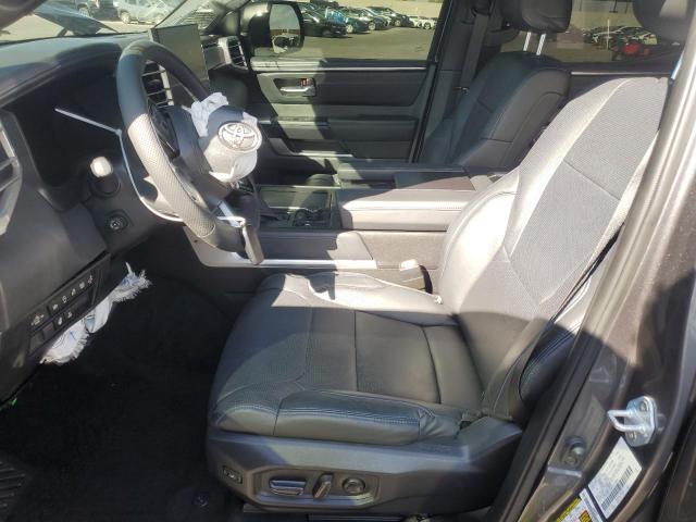 5TFNA5DB4RX186013 - 2024 TOYOTA TUNDRA CREWMAX PLATINUM GRAY photo 7