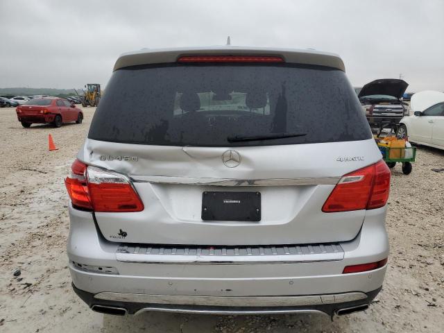 4JGDF6EE1GA651516 - 2016 MERCEDES-BENZ GL 450 4MATIC SILVER photo 6