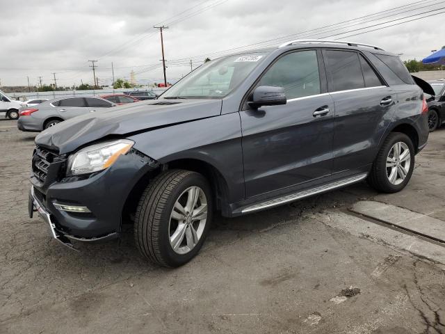 4JGDA5HB6FA616544 - 2015 MERCEDES-BENZ ML 350 4MATIC CHARCOAL photo 1
