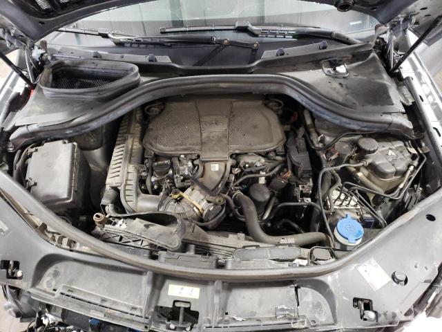 4JGDA5HB0DA209039 - 2013 MERCEDES-BENZ ML 350 4MATIC GRAY photo 12