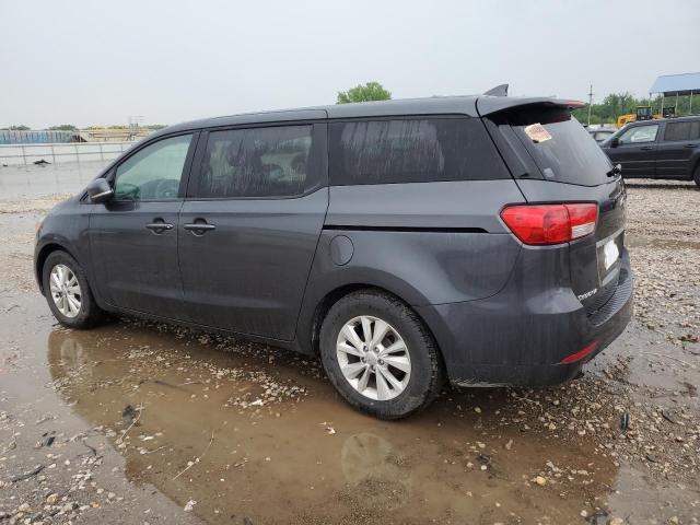 KNDMB5C19H6225149 - 2017 KIA SEDONA LX GRAY photo 2