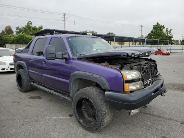 3GNEC12T54G167912 - 2004 CHEVROLET AVALANCHE C1500 PURPLE photo 4