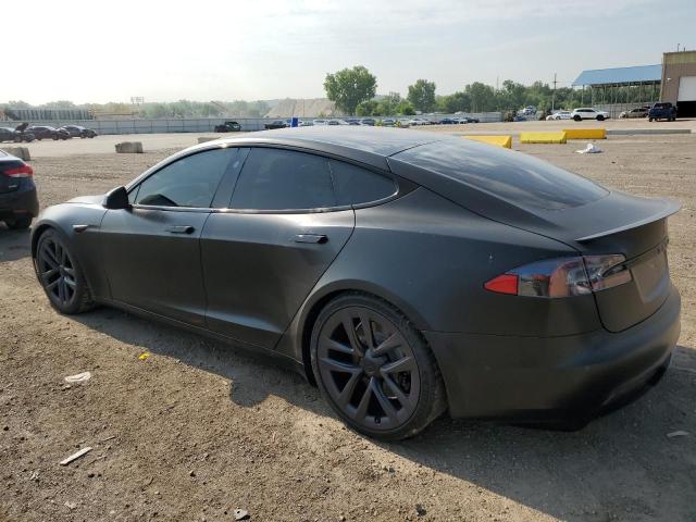 5YJSA1E62MF431956 - 2021 TESLA MODEL S Սև լուսանկար 2