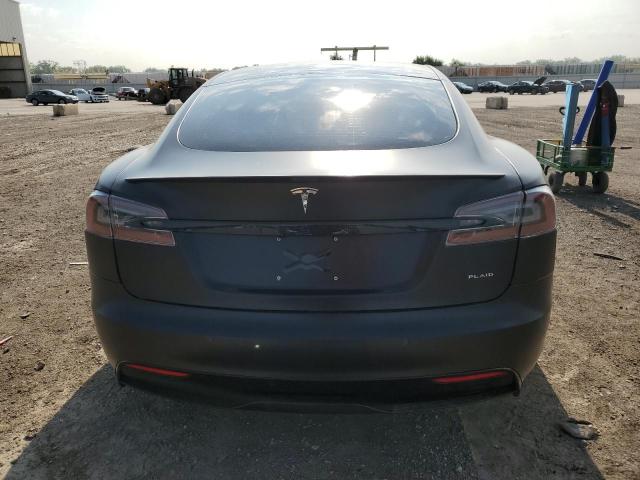 5YJSA1E62MF431956 - 2021 TESLA MODEL S Սև լուսանկար 6