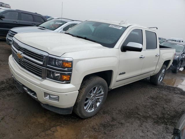 3GCUKTEJ7FG349417 - 2015 CHEVROLET SILVERADO K1500 HIGH COUNTRY WHITE photo 1