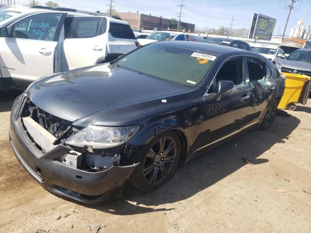 JTHDL5EF2A5002743 - 2010 LEXUS LS 460L GRAY photo 1