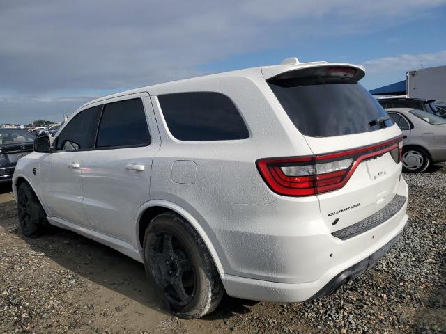 1C4SDJH99MC643277 - 2021 DODGE DURANGO SRT HELLCAT WHITE photo 2