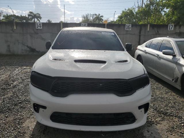 1C4SDJH99MC643277 - 2021 DODGE DURANGO SRT HELLCAT WHITE photo 5