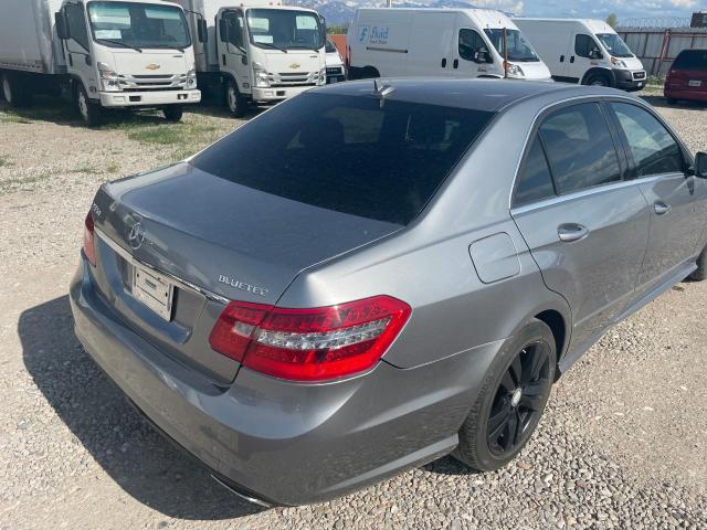 WDDHF2EB9BA347904 - 2011 MERCEDES-BENZ E 350 BLUETEC SILVER photo 4