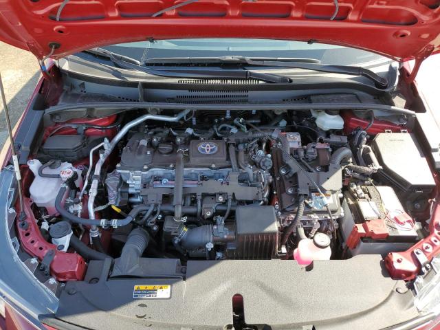 JTDBCMFE4RJ019023 - 2024 TOYOTA COROLLA LE MAROON photo 11