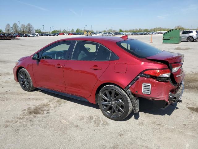 JTDBCMFE4RJ019023 - 2024 TOYOTA COROLLA LE MAROON photo 2