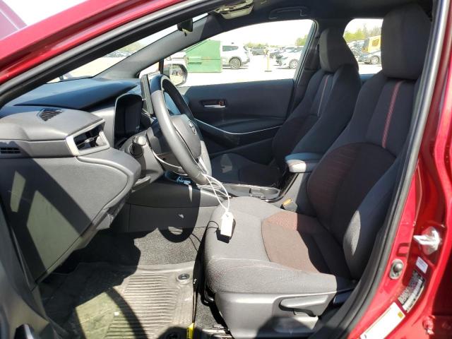 JTDBCMFE4RJ019023 - 2024 TOYOTA COROLLA LE MAROON photo 7