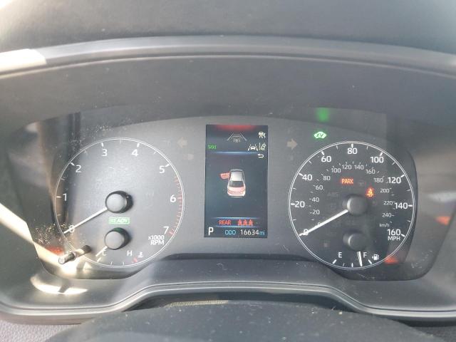 JTDBCMFE4RJ019023 - 2024 TOYOTA COROLLA LE MAROON photo 9