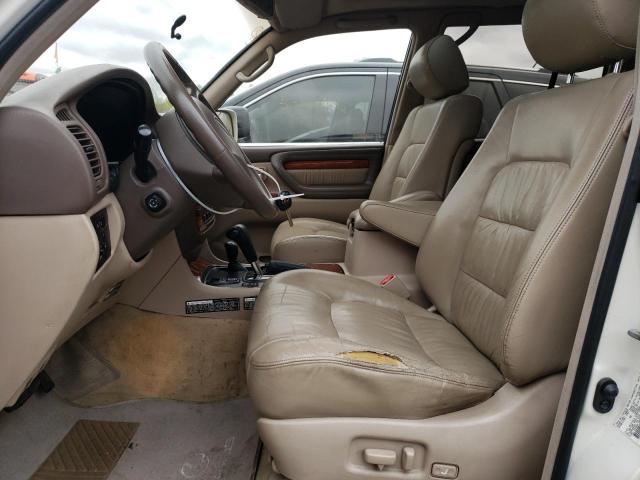 JT6HT00W9W0014686 - 1998 LEXUS LX 470 CREAM photo 7