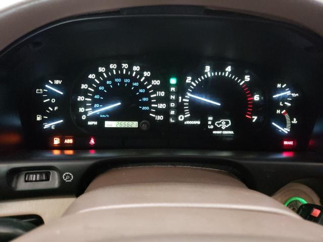 JT6HT00W9W0014686 - 1998 LEXUS LX 470 CREAM photo 9