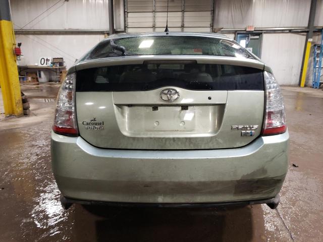 JTDKB20U783414145 - 2008 TOYOTA PRIUS GREEN photo 6