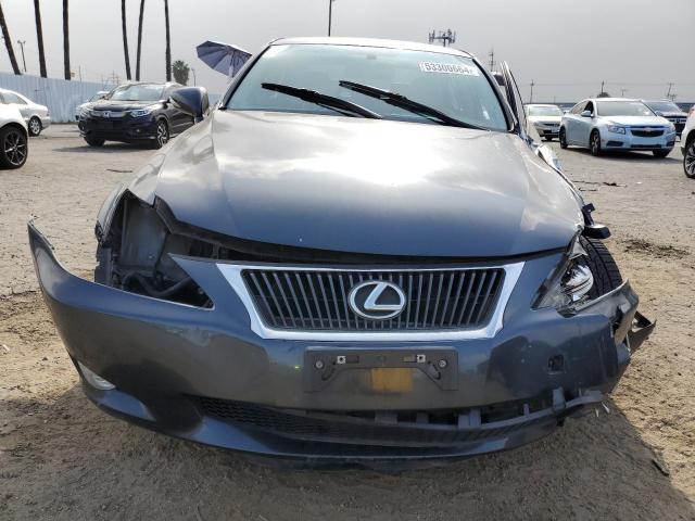 JTHBE5C28A5023968 - 2010 LEXUS IS 350 GRAY photo 5