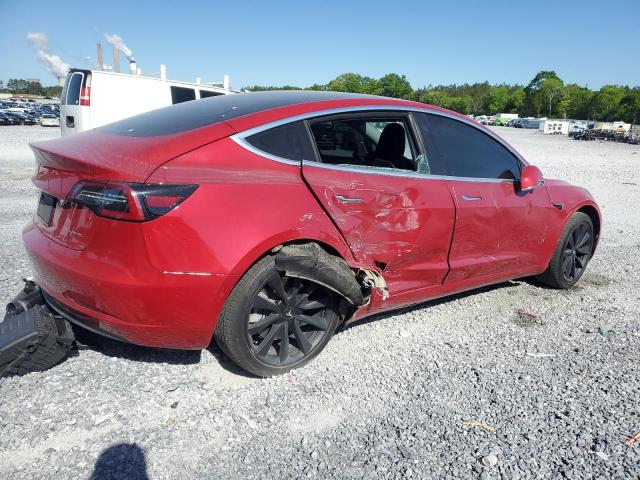 5YJ3E1EB0LF735632 - 2020 TESLA MODEL 3 Rojo foto 3