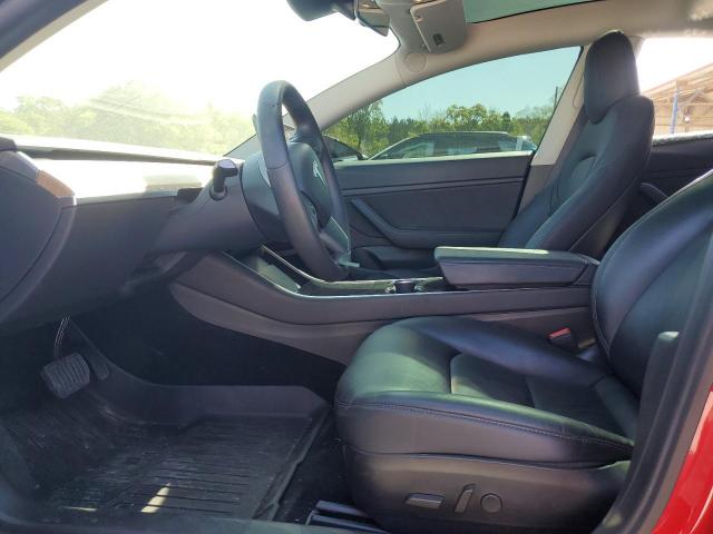5YJ3E1EB0LF735632 - 2020 TESLA MODEL 3 Rojo foto 7