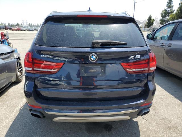 5UXKT0C58G0S75468 - 2016 BMW X5 XDR40E BLUE photo 6