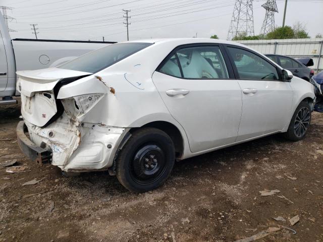 2T1BURHE3FC239011 - 2015 TOYOTA COROLLA L WHITE photo 3