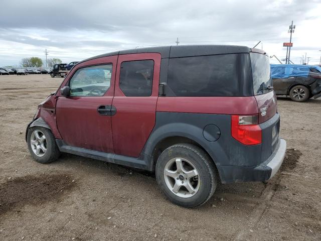 5J6YH28328L015268 - 2008 HONDA ELEMENT LX MAROON photo 2