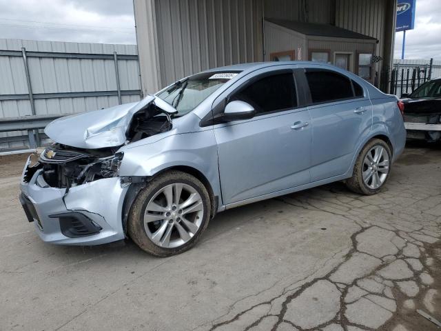 1G1JB5SH1H4163865 - 2017 CHEVROLET SONIC LS BLUE photo 1