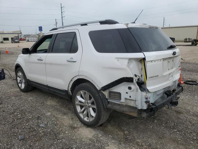 1FM5K7F81EGA88461 - 2014 FORD EXPLORER LIMITED WHITE photo 2