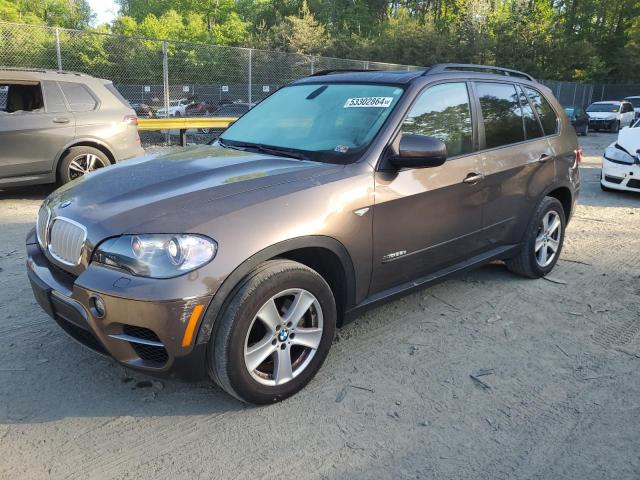 5UXZW0C59BL657148 - 2011 BMW X5 XDRIVE35D BROWN photo 1