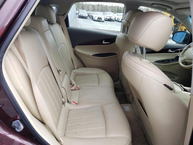 JN1AJ0HR4BM853651 - 2011 INFINITI EX35 BASE Կարմիր լուսանկար 11