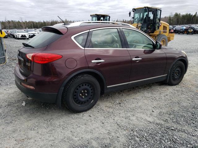 JN1AJ0HR4BM853651 - 2011 INFINITI EX35 BASE Կարմիր լուսանկար 3