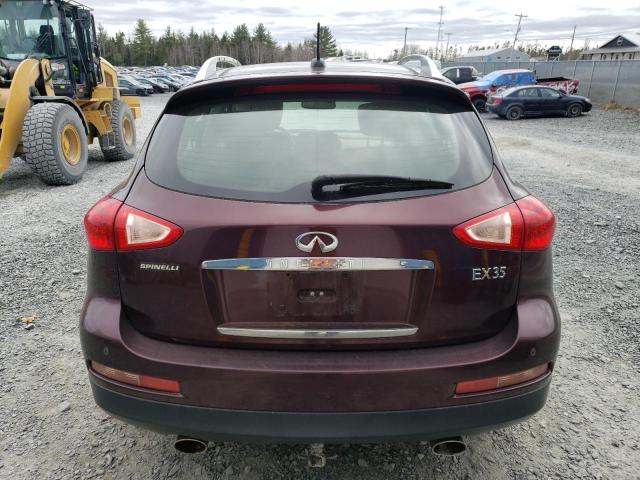 JN1AJ0HR4BM853651 - 2011 INFINITI EX35 BASE Կարմիր լուսանկար 6