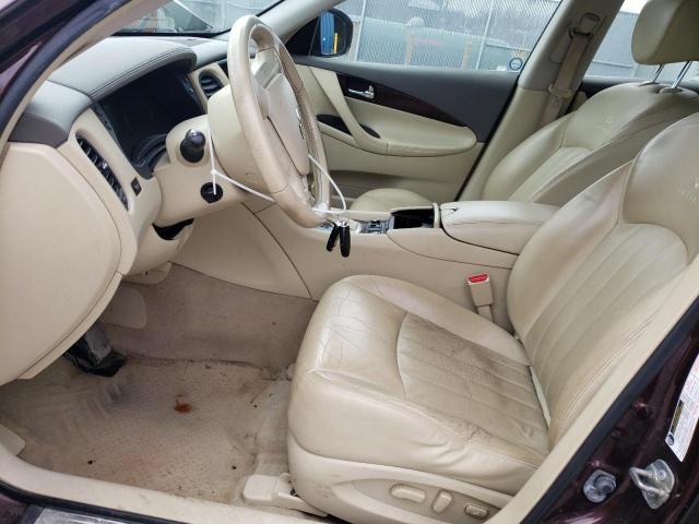 JN1AJ0HR4BM853651 - 2011 INFINITI EX35 BASE Կարմիր լուսանկար 7