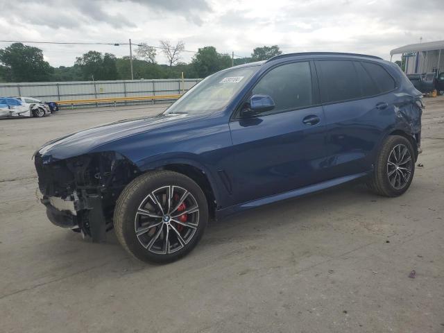 5UXCR6C05M9G25305 - 2021 BMW X5 XDRIVE40I BLUE photo 1