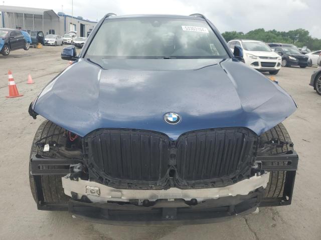 5UXCR6C05M9G25305 - 2021 BMW X5 XDRIVE40I BLUE photo 5