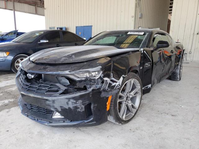 1G1FB1RX2K0159737 - 2019 CHEVROLET CAMARO LS BLACK photo 2