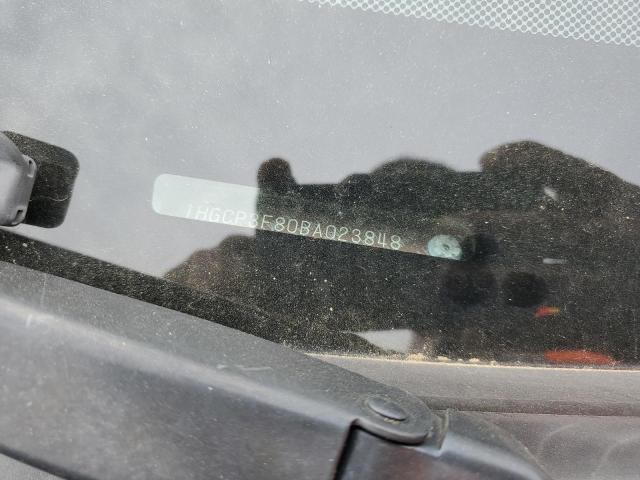 1HGCP3F80BA023848 - 2011 HONDA ACCORD EXL GRAY photo 12