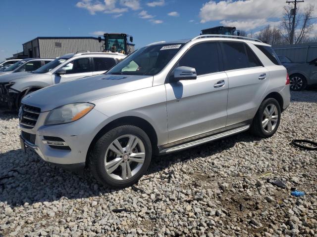 4JGDA5HB7FA616228 - 2015 MERCEDES-BENZ ML 350 4MATIC SILVER photo 1