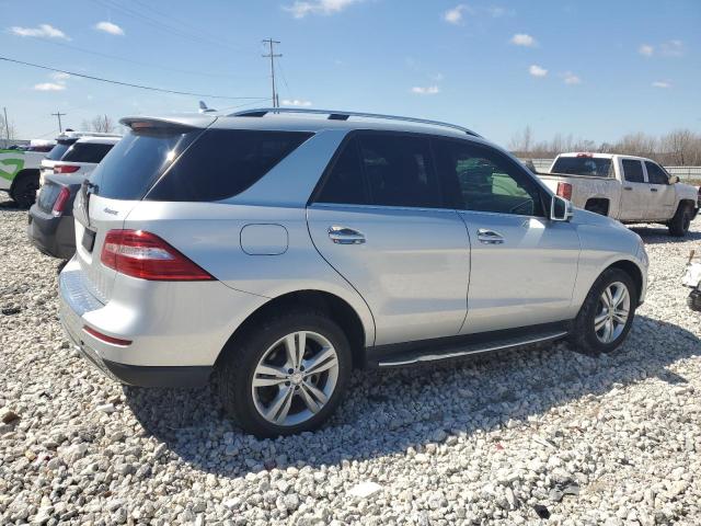 4JGDA5HB7FA616228 - 2015 MERCEDES-BENZ ML 350 4MATIC SILVER photo 3