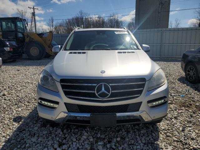 4JGDA5HB7FA616228 - 2015 MERCEDES-BENZ ML 350 4MATIC SILVER photo 5