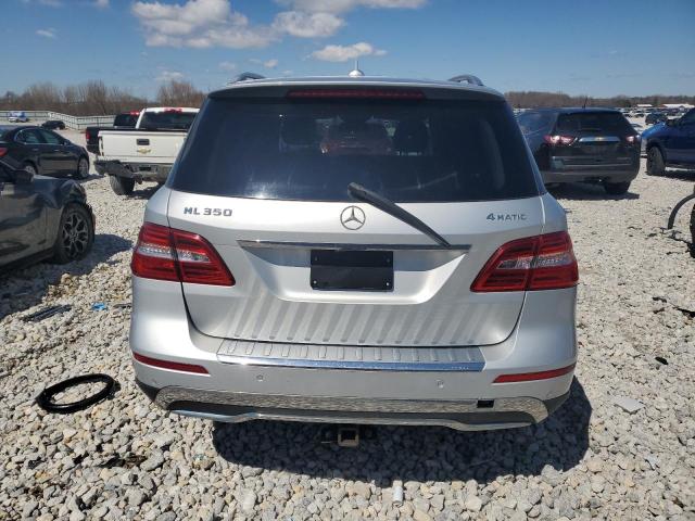 4JGDA5HB7FA616228 - 2015 MERCEDES-BENZ ML 350 4MATIC SILVER photo 6