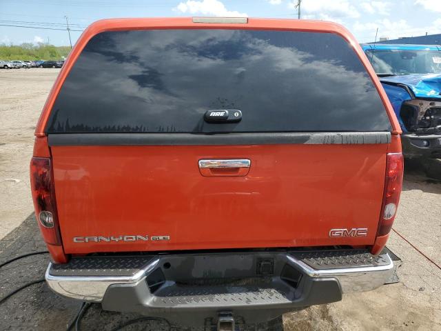 1GTH6MFE8C8117777 - 2012 GMC CANYON SLE ORANGE photo 6