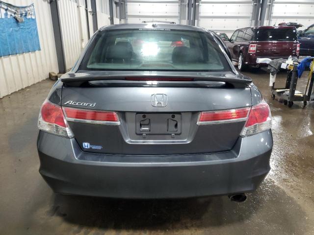 1HGCP2F88BA006256 - 2011 HONDA ACCORD EXL GRAY photo 6