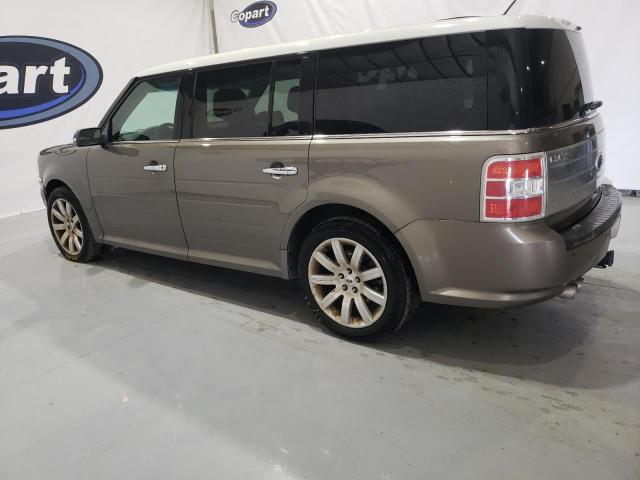 2FMGK5DC2CBD17609 - 2012 FORD FLEX LIMITED TAN photo 2