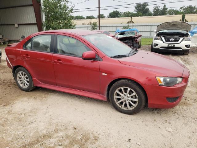 JA32U2FU5DU010605 - 2013 MITSUBISHI LANCER ES/ES SPORT RED photo 4