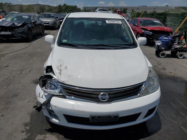 3N1BC1AP0BL454114 - 2011 NISSAN VERSA S WHITE photo 5