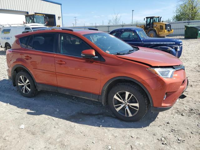 JTMRFREV9GJ103842 - 2016 TOYOTA RAV4 XLE ORANGE photo 4